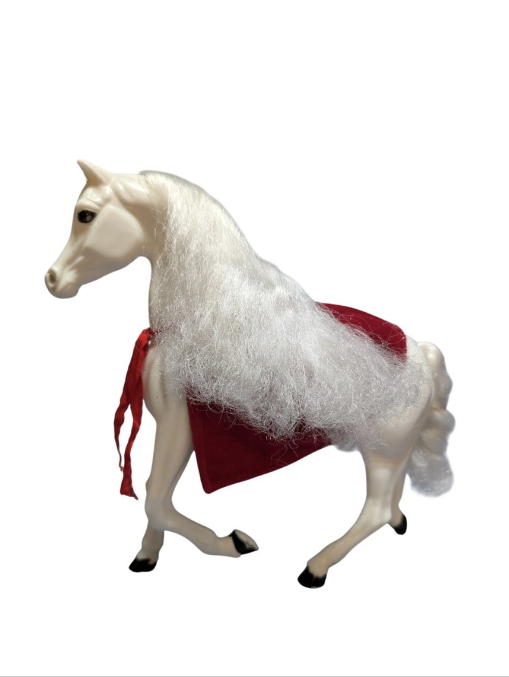 2 For $20 🩷 Vintage 90s Barbie White Horse W/ Cape